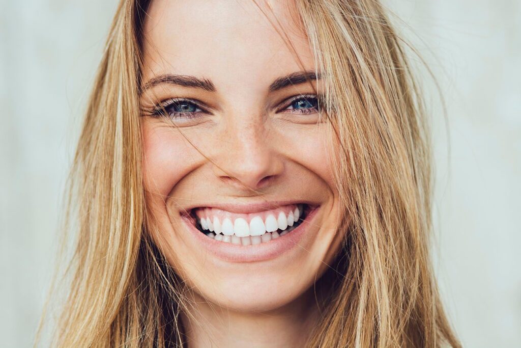 smile enhancement treatment with cosmetic dentist
